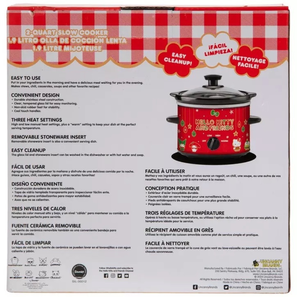 Hello Kitty Red Slow Cooker - Picture 3 of 4